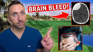 Good Good Luke Kwon's Brain Injury Explained - Doctor Reacts to Golf Accident