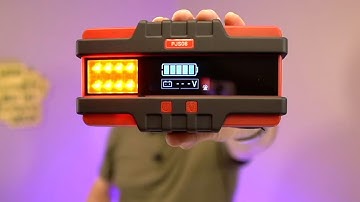 Portable Car Battery Jump Start is Lightweight & Powerful