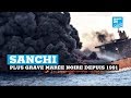Sanchi la plus grave mare noire depuis 1991