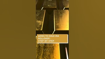 401(k) to Gold IRA Rollover - Step-by-Step Guide #goldira #401k  #goldinvestment