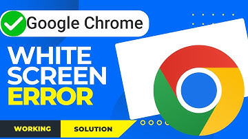 How To Fix Google Chrome White Screen Error on Windows | Chrome Not Opening Problem Solved