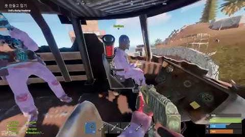 RUST CoCo Helicopter vs Rustopia Helicopter