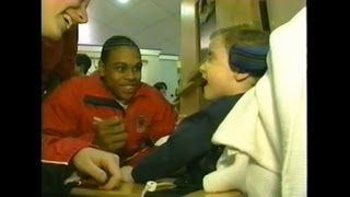 LeBron James, Shannon Brown Visit Ronald McDonald House (2003)