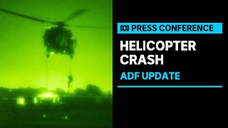 IN FULL: Update on missing crew after army helicopter crashes off Queensland | ABC News