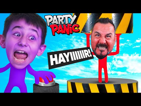 EGEMEN KAAN BİZE ACIMADI! | 4 KİŞİ PARTY PANİC OYNUYORUZ !