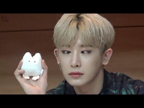 Monsta X Wonho Being Hella Cute