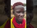 Traditional hairstyle of the Karo tribe girl #bonahamer #ethiopianculture #omovalley #africa