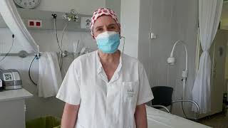 Montse Planella, infermera de l'Hospital Trueta de Girona. #TestimonisCovidTrueta