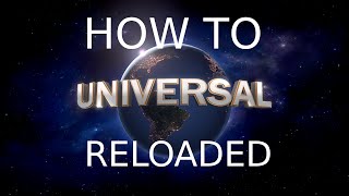 How to make you own Universal Studios Intro in Blender - RELOADED