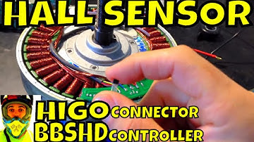 Hall sensor replaced on MAC hub motor + tests with Bafang BBSHD controller • EM3EV Australia support