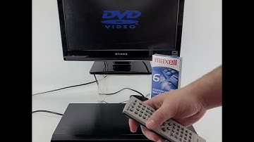 Showcasing Panasonic PV-D4745 VCR DVD Combo VHS Player Recorder Working! For Sale on eBay!