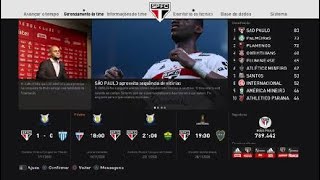 Reerguendo o São Paulo até ganhar mundial Pes 2021 Option File Parte 22