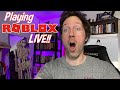 🔴 PLAYING ROBLOX WITH FANS!!!