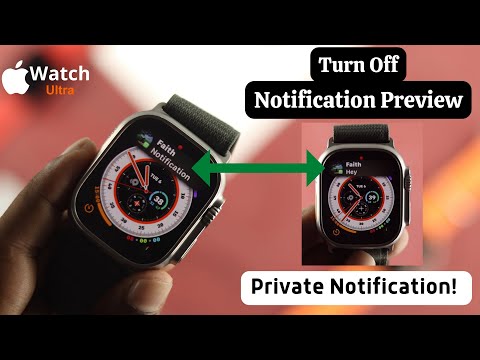 Video: Kaip išvalyti pranešimą „Apple Watch“: 9 veiksmai