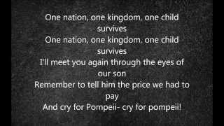 Virgin Steele - The Burning Of Rome (Cry For Pompeii) (lyrics) chords