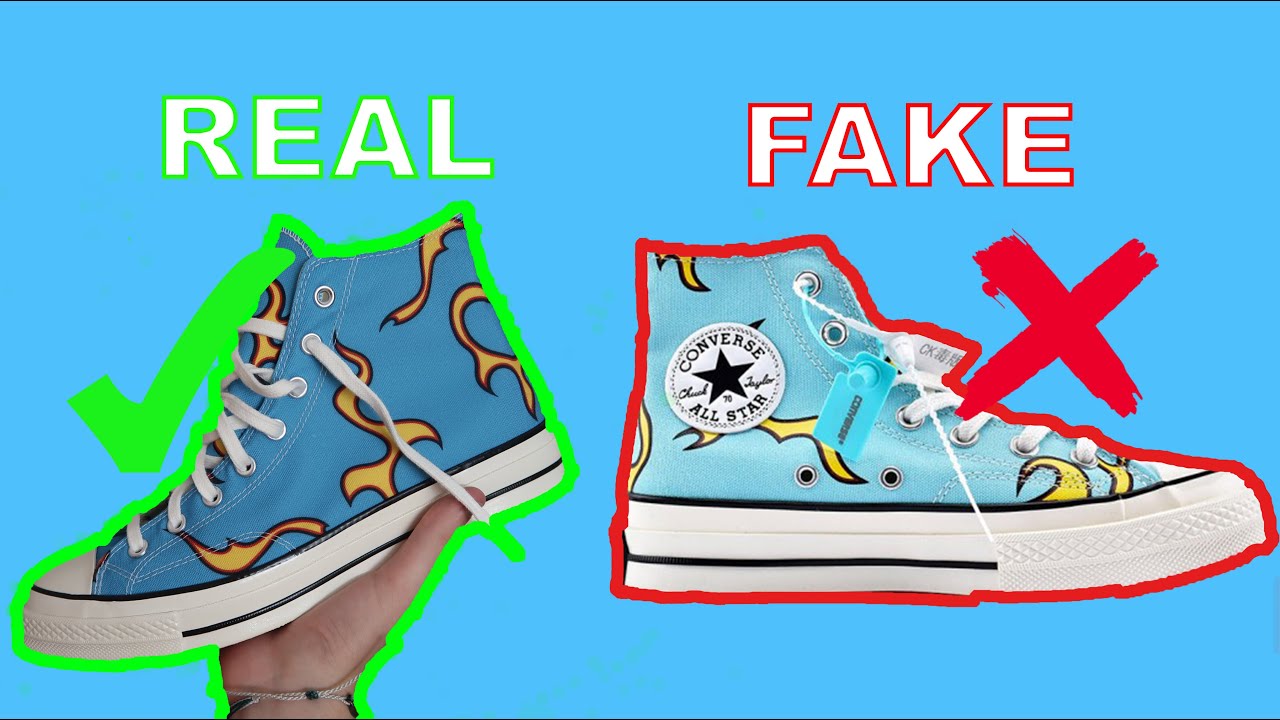 Easy Ways to Spot a Fake Converse Chuck 70 - YouTube