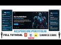 How to Make a Responsive Modern Portfolio Website | Html CSS JS Beginners To Advanced Full Tutorial