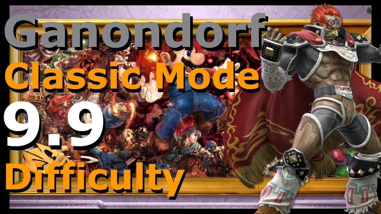 Super Smash Bros. Ultimate Classic Mode (9.9 Difficulty) (Ganondorf
