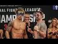 Every PFL Sean O'Connell Weigh-In | Professional Fighters League