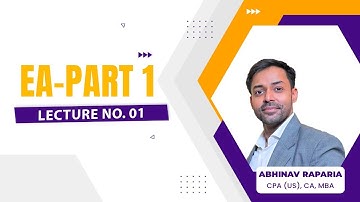 Enrolled Agent - Part 1, Lecture No.1 by Abhinav Raparia #ustaxation #ustax