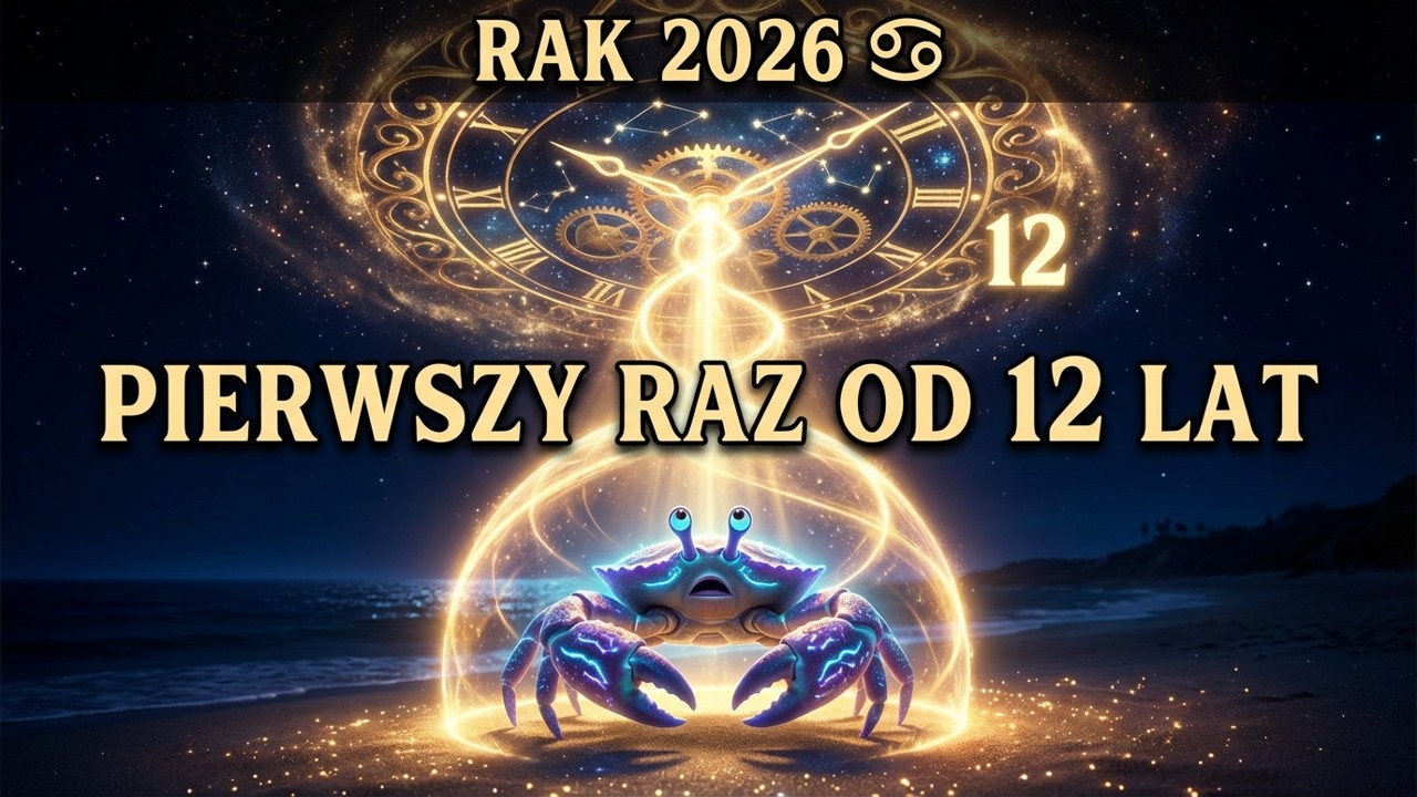 RAK 2026 ♋: To Co Nadchodzi Zdarza Się Raz na 12 Lat!