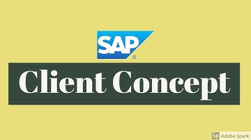 CLIENT CONCEPT IN SAP