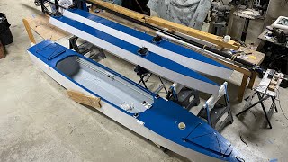 : Slingshot Tandem 16 Trimaran build The Pictures 