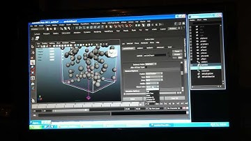 Maya Instancer Tutorial One (Part 1): Randomly Instance Objects