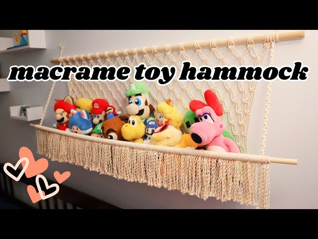 Macrame Toy Hammock Pattern