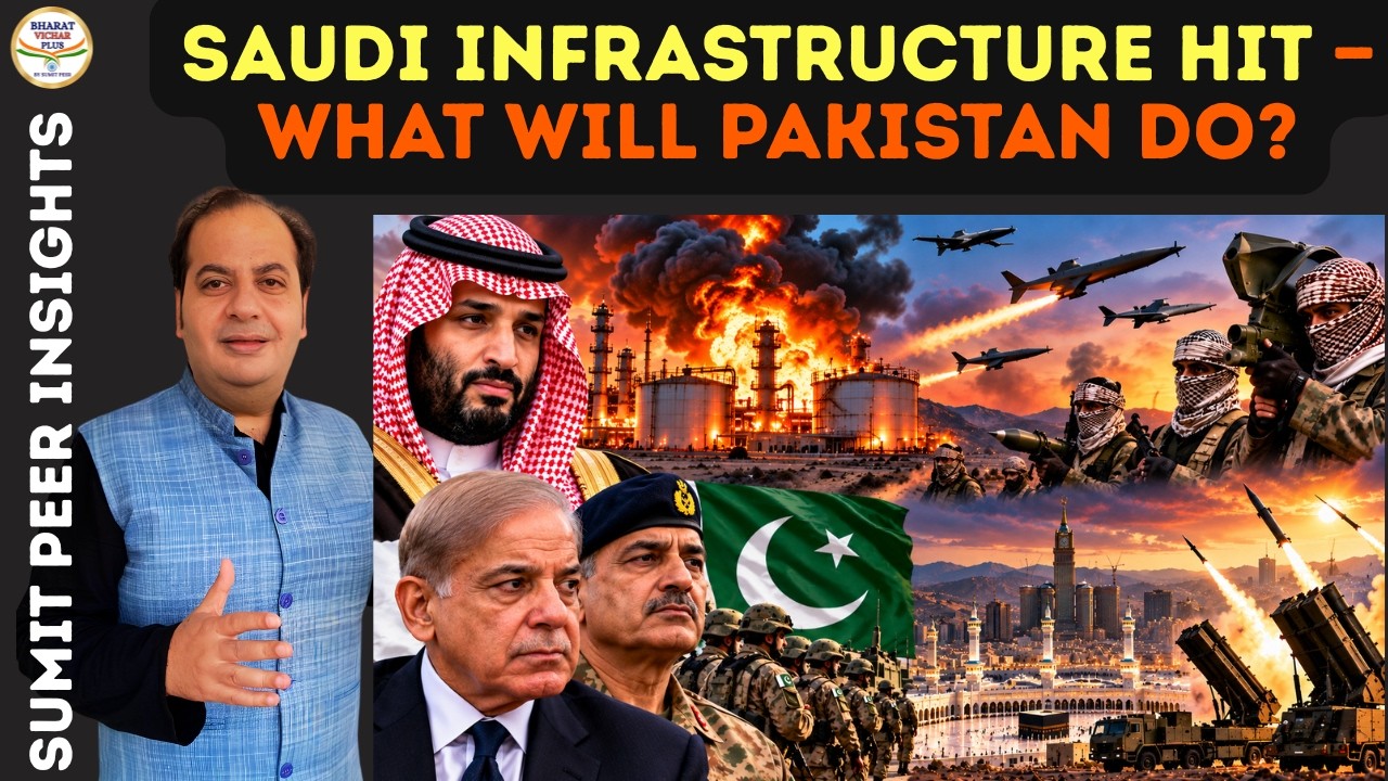 Saudi Infrastructure Hit — What Will Pakistan Do? || SUMIT PEER