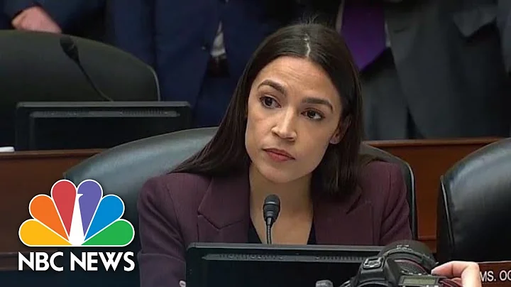 Alexandria Ocasio-Cortez Questions Michael Cohen O...