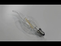 StarLED Flame Tip LED Filament Candelabra Light Bulb by Star LED