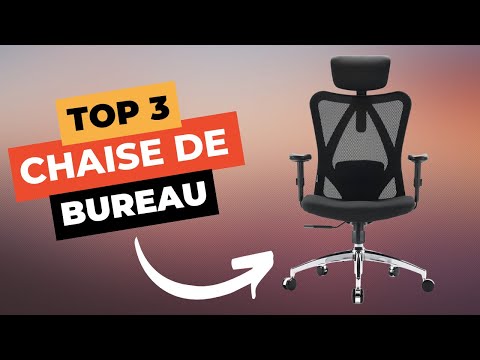 La meilleure chaise de bureau ergonomique : Comparatif 2024, Avis et Guide  d'achat