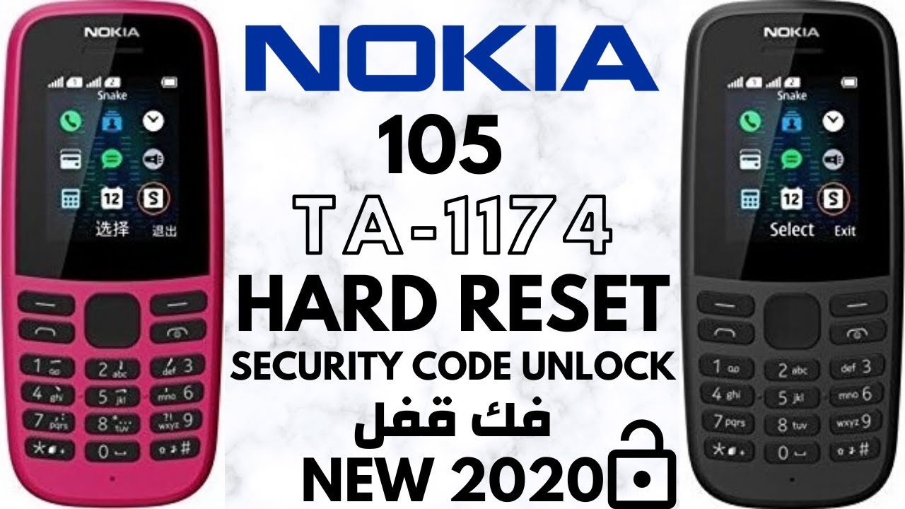 how to reset nokia c3 security code