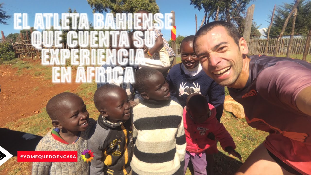 El atleta bahiense que cuenta su experiencia en África