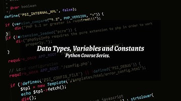 L-3 Python data types, Variables | Python Course Series