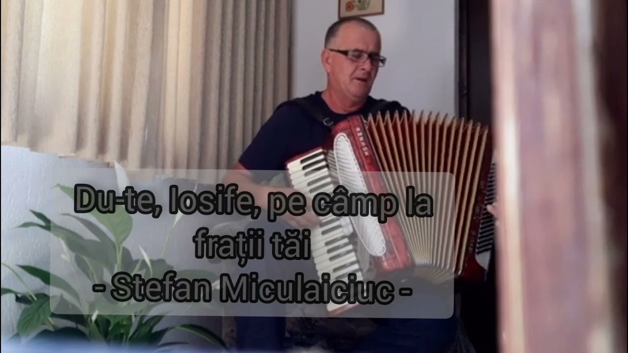 Ștefan Miculaiciuc | Du-te, Iosife, pe câmp la frații tăi