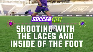 How To Shoot With The Laces And Inside Of The Foot | Soccer Skills by MOJO screenshot 2