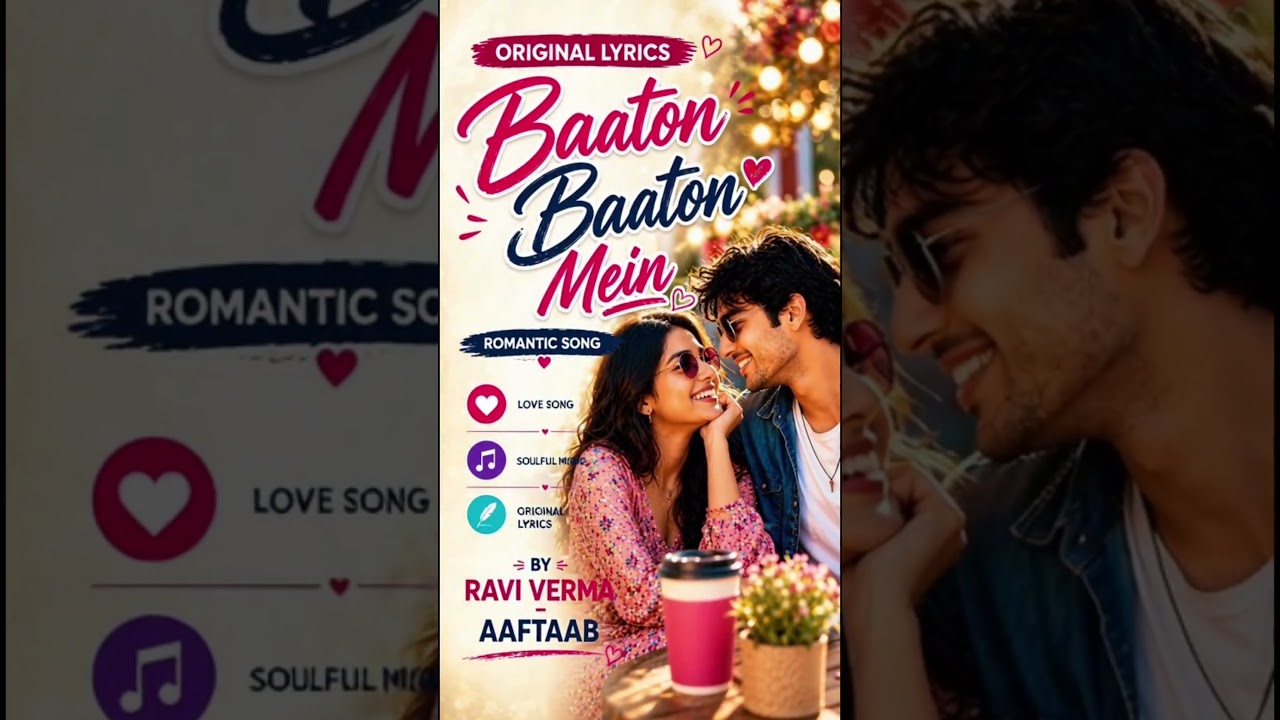 Baaton Baaton Mein #lovesong #originalmusic #hindisong