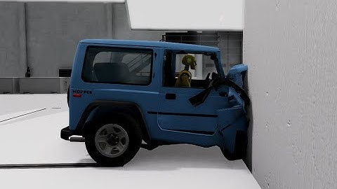 2014 Ibishu Hopper Small Overlap Passenger Side Crash Test