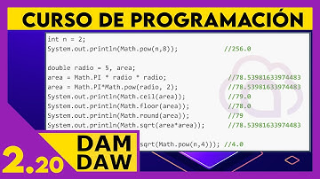 JAVA: Clase Math ☕ DAM - DAW