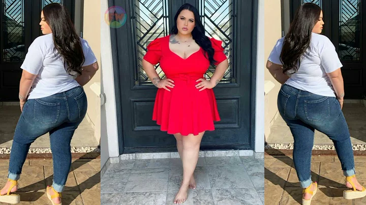 American Plus Size Curvy Fashion model || Jessica ...