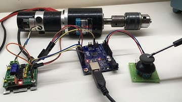 Arduino Brushed DC Servo Motor Position Control Using Joystick