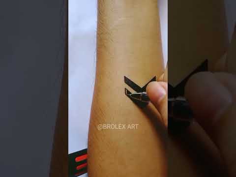 Video: Kā uzzīmēt tetovējumu bez tetovējuma pistoles: 13 soļi (ar attēliem)