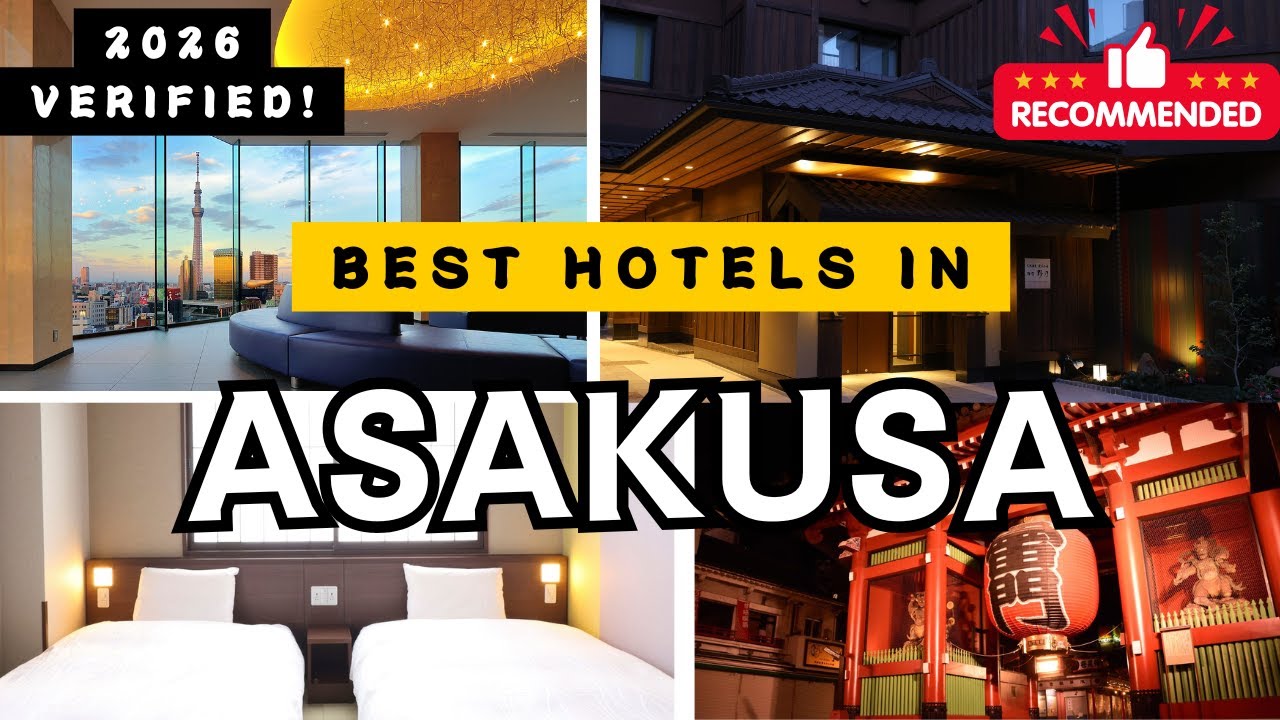 Top ASAKUSA Hotels [LUXURY/MID-RANGE][RESEARCH-BASED]