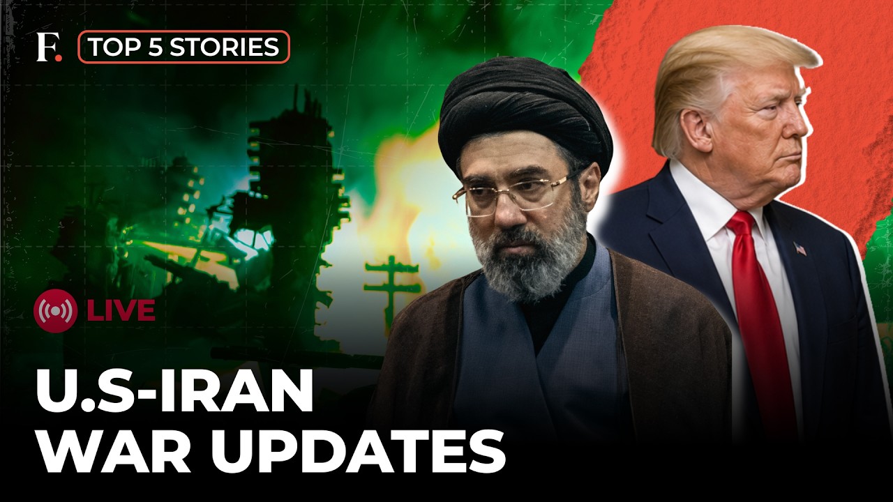 US Iran War LIVE: Iran Attacks US Bases in Jordan, Kuwait | US Launches ‘Powerful’ Strikes thumbnail