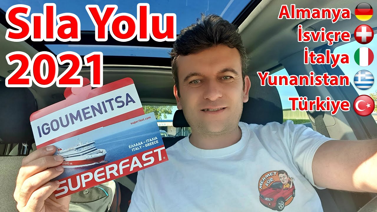 Sıla Yolu 2021 / Gemi ile Denizden / Almanya - İsviçre - İtalya - Yunanistan - Türkiye