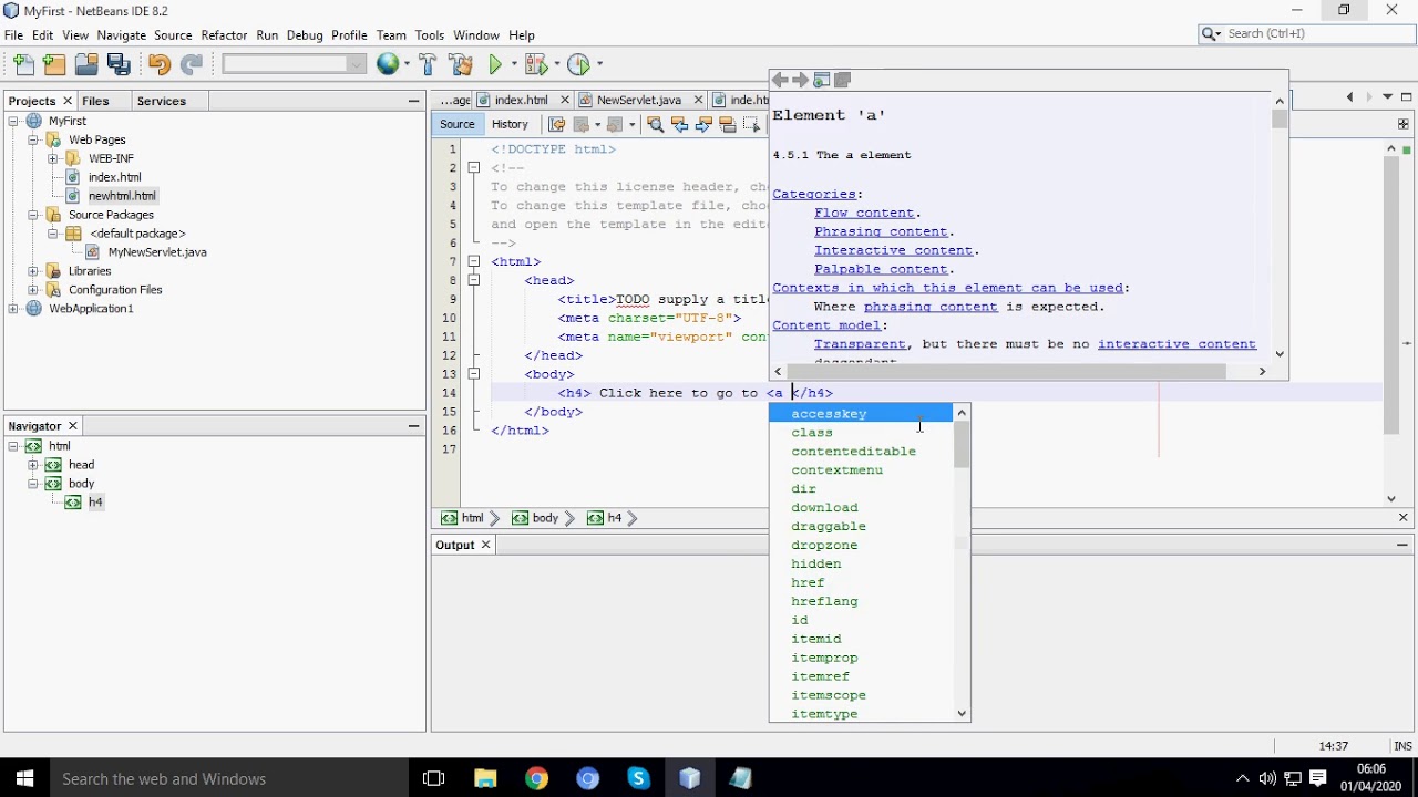 Java Servlet Application using NetBeans IDE old - YouTube