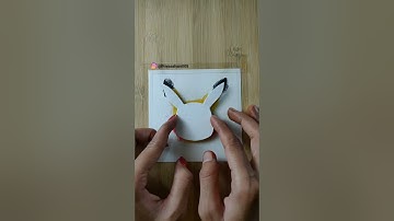 how to draw Pikachu drawing #shorts #creative #art #drawing