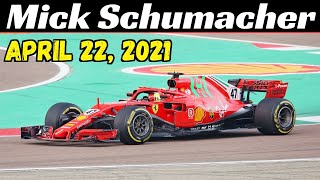 Mick Schumacher is back on Fiorano Circuit! - April 22, 2021 - 2018 Ferrari SF71H Test Day